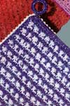 blue and white pot holder pattern