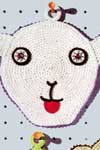 polar bear pot holder pattern